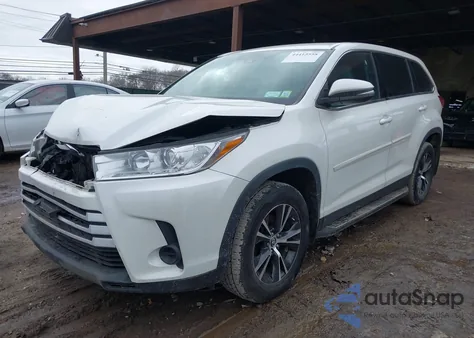 2019 Toyota Highlander Le из США, поврежденный, VIN 5TDBZRFH5KS965629
